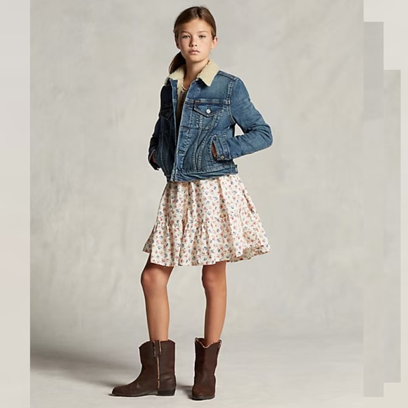 Polo Ralph Lauren Girls Polo Denim Jacket - Picture 6 of 10